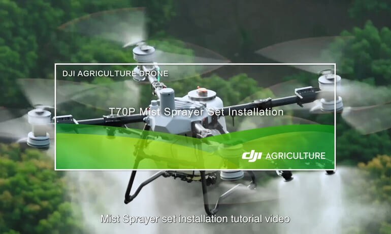 DJI T70 Atomization Centrifrugal Sprinkler