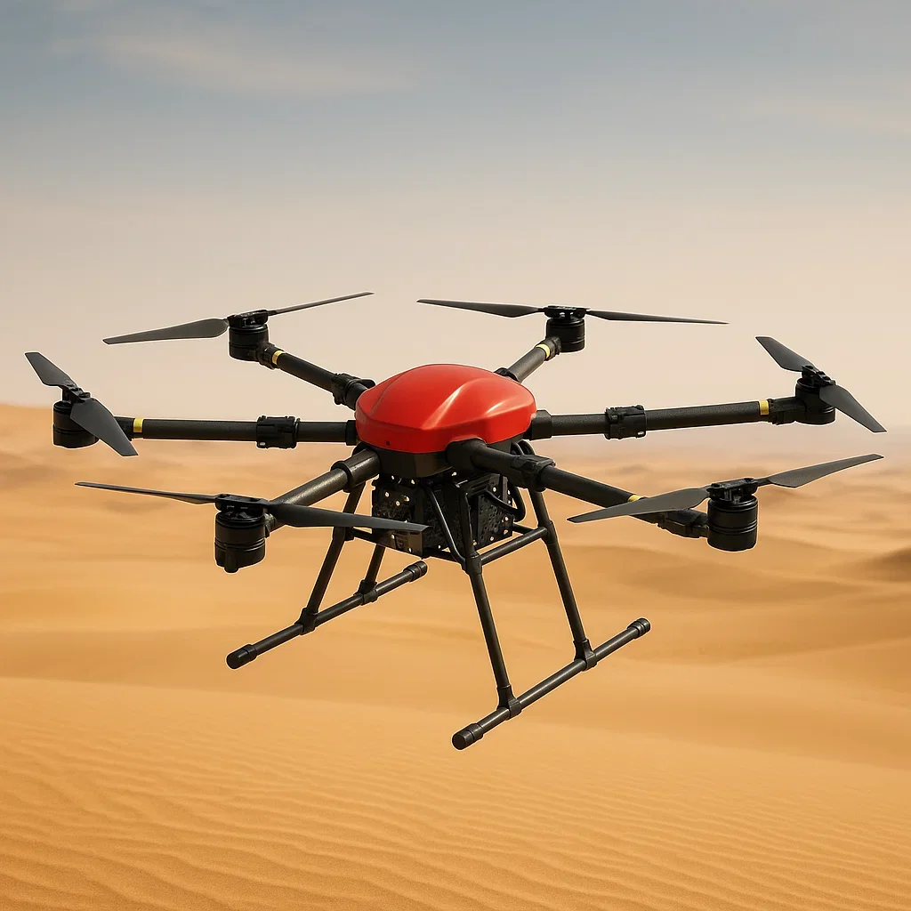 HK-M615 / M620 — ATL : Solution Autonomous Transport HK-M615 / M620 autonomous transport drone by ATL : Solution — Modular heavy-lift hexacopter — reinforced integrated fuselage, logistics, emergency and training missions.